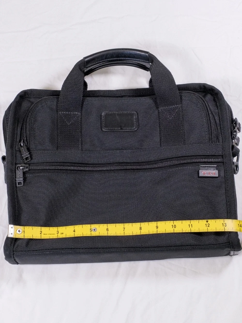 Tumi Alpha Ballistic Nylon Small Slim Laptop Briefcase